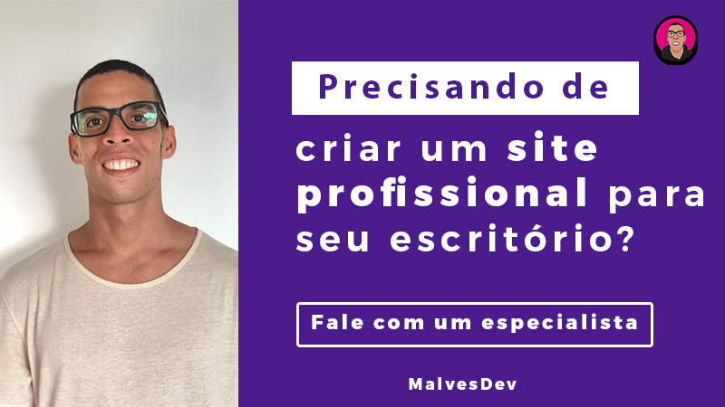 Matheus Alves Castro especialista em sites para escritórios na Bahia